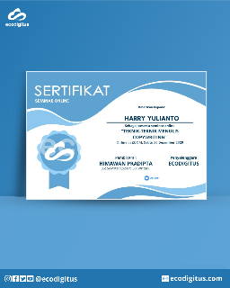 [JDE] Jasa Desain E-Sertifikat